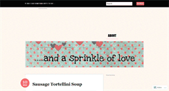 Desktop Screenshot of andasprinkleoflove.com